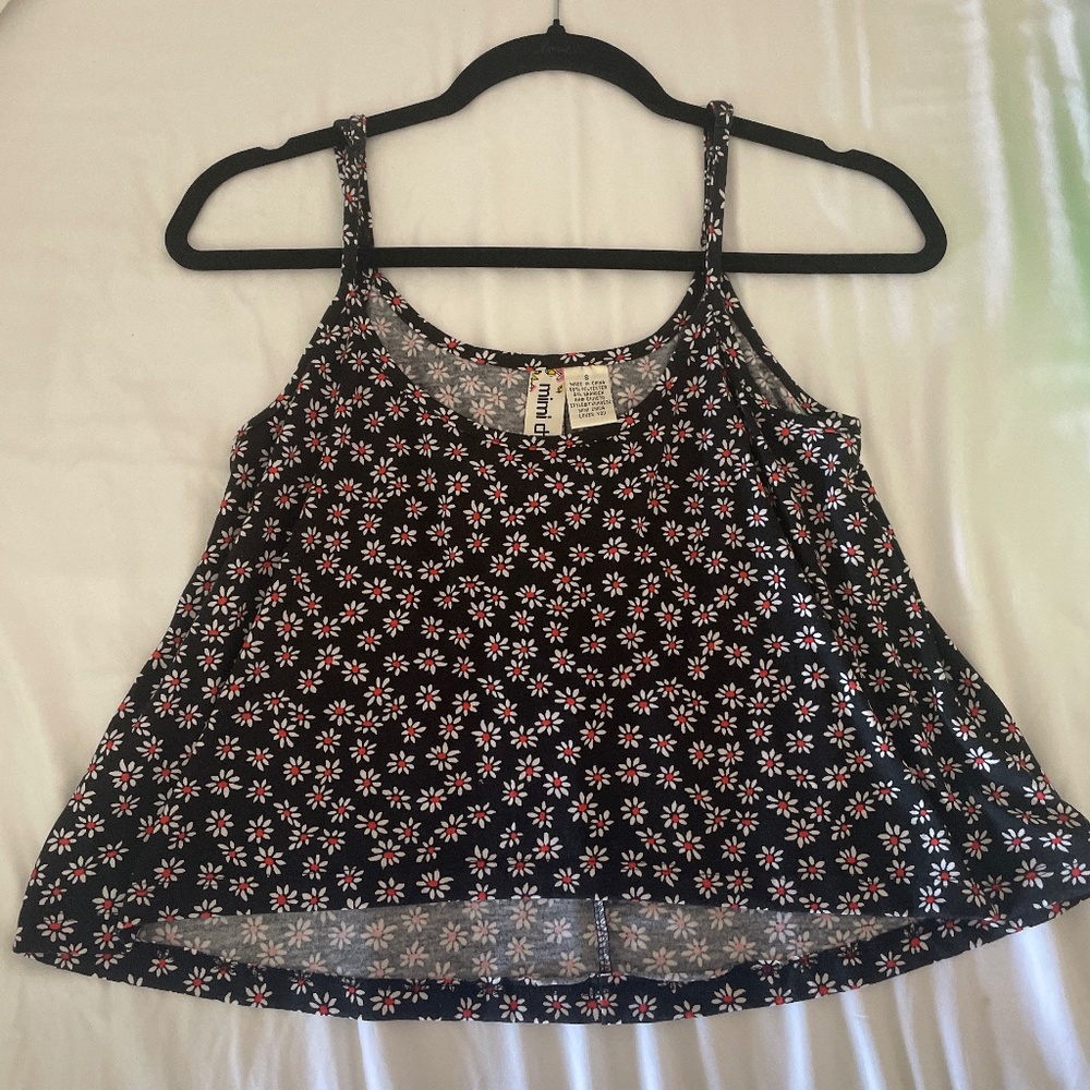 Floral tank top